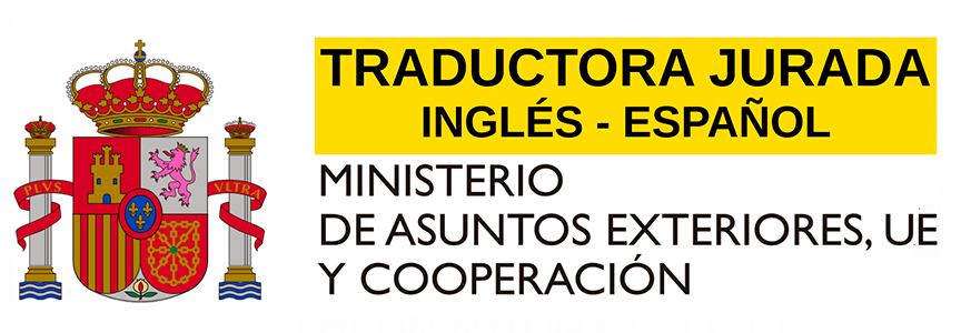 Traductora jurada logo edit